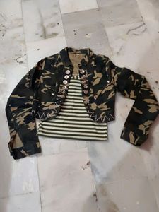 Top With Cotn Jacket