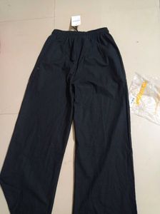 Savana Black Cotton Pants