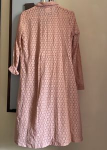 NEW COTTON LACE DRESS WITH INNER