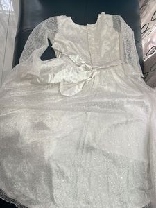 Stunning White frock with flowers