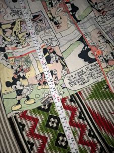 Mickey Mouse Comic Print Pajama Set