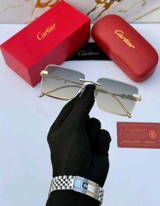 Cartier Rimless  sunglasses premium stock