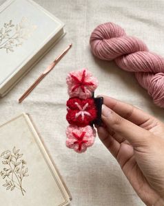 Cute Floral Claw Clip