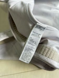 Nike White Sports Bra - Like New
