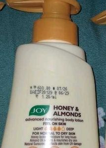 Joy Honey &amp; Almonds Body Lotion &amp; Fruit Moisturise