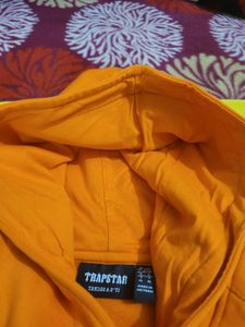 Trapstar Hoodie Orange thack suit for unisex
