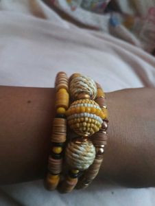 Boho Beaded Stackable Bracelets