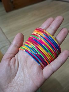 Vibrant Stackable Bangle Set