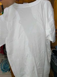 White Happy Holi Graphic T-Shirt