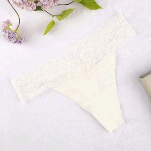 Comfortable White Lace Thong Panty