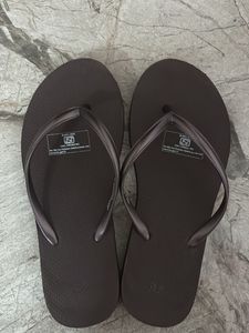 Brown Flip Flops