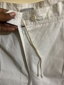 Classic White Women's Pants