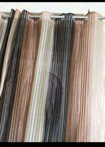 Stylish Striped Curtain pack of 1