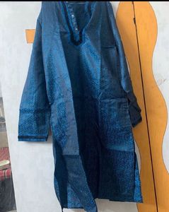 Men's Blue Kurta