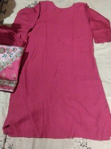 Beautiful Pink Kurta Set