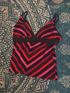 Striped Bikini Top