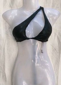 snake print bralette