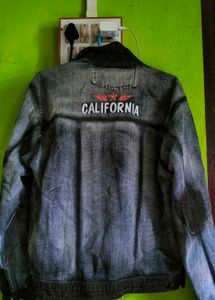 black washed denim jacket