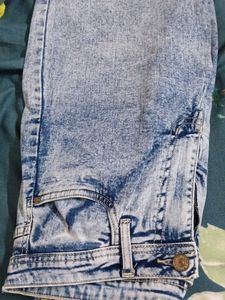 Acid Wash Denim Jeans
