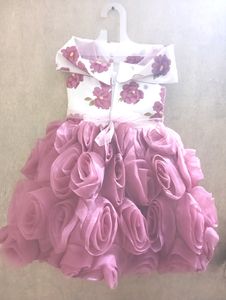 Pink Dress/Frock For Baby Girl. @ Fix Price @