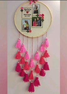 Hand Embroidered Photo Hoop
