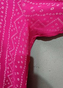 Pink Printed Kurta