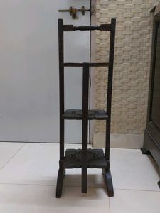 Vintage Wooden Tiered Shelf Stand