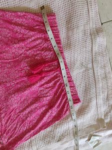 Pink Floral Pom-Pom Shorts