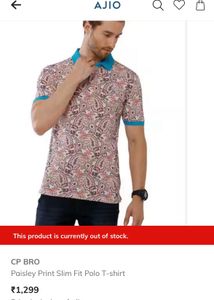 Paisley Polo Shirt