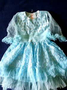 Lovely Blue Party Dress
