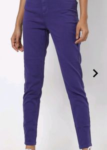 Marks Spencer Super Skinny Purple Jeggings