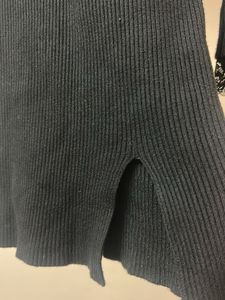 Elegant Black Knit Dress