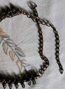 Bohemian Oxidized Silver Necklace