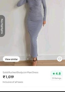 Newme With Tag  Bodycon Dress