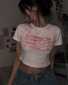 Y2k Pink And White Top 🎀 (Not Used)