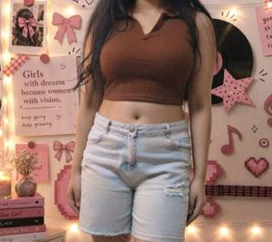 Denim shorts y2k