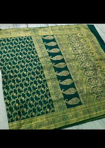 Kanchipuram Gold Zari Silk Saree
