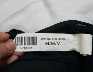 Forever 21 Black Sports Bra, Size M
