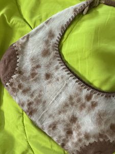 Unique Cowhide leather  Shoulder Bag