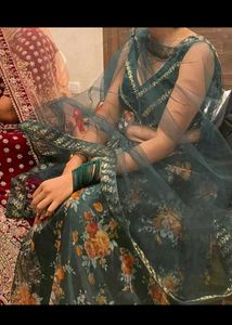 Elegant digital Floral Print Lehenga Choli