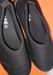 Black Slip-On Shoes