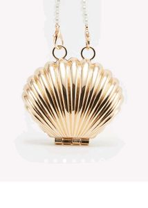 Solid Shell Crossbody Bag