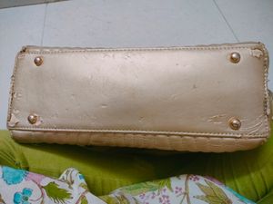 Gold Tote Bag