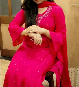 Elegant magenta  Suit