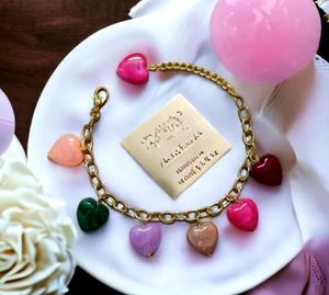 Chic Heart Charm Bracelet💖🌸
