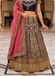 Elegant Embroidered Lehenga Choli