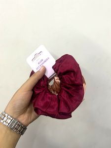 Satin Scrunchies Hair Tie Set