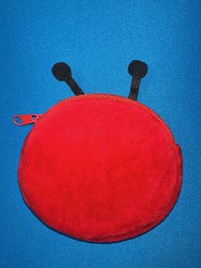 Cute Ladybug Coin Pouch