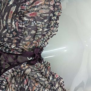 Sheer ⭐Animal Print Bra