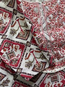 Elegant Indian Elephant Print Kurta